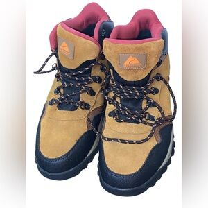 Ozark Trail Redlined Mid Hiker Boots Suede Waterproof Boots Men's Size 13